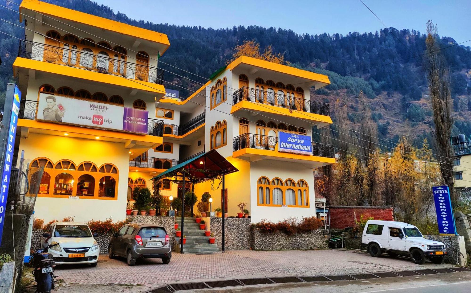 Surya International Hotel Manali Near Mall Road Kültér fotó